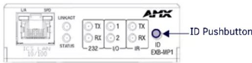AMX EXB-REL8 - Using "Identify Mode" to Set the Device Address on the EXB Modules - 2