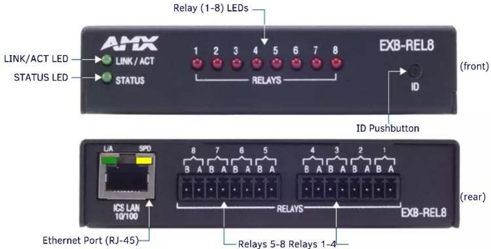 AMX EXB-REL8 - Overview - 1