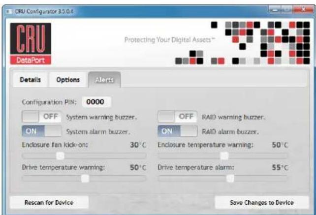 CRU DataHarbor - Customizable Options - 1