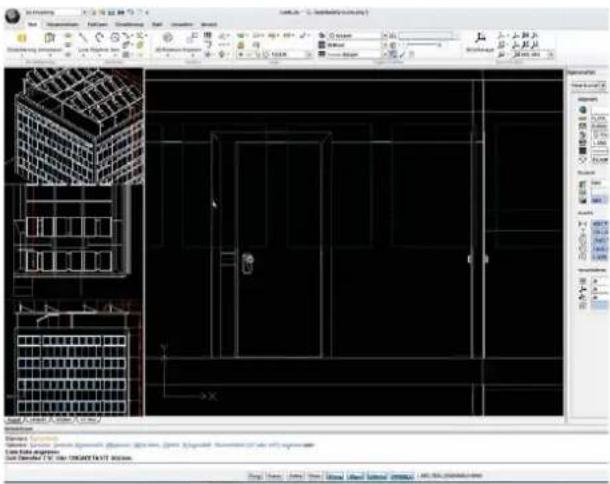 COREL CorelCAD 2014 - So wählen Sie einen Arbeitsbereich mit einer Multifunktionsleiste - 1