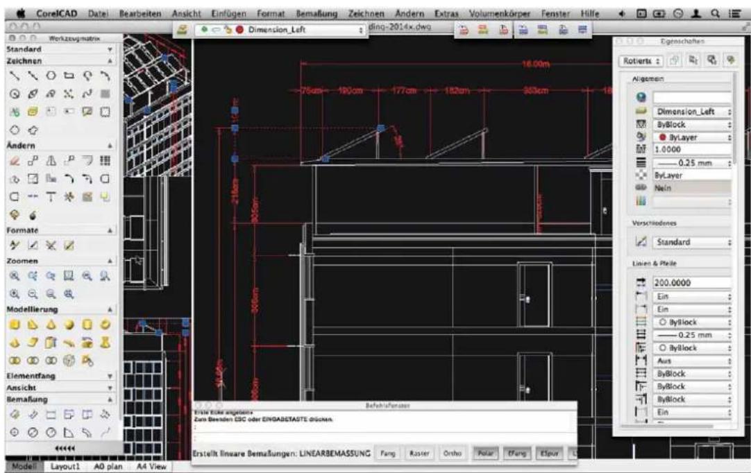 COREL CorelCAD 2014 - Professionelle Anwender und Dienstleister in den Bereichen Architektur, Ingenieur- und Bauwesen - 1