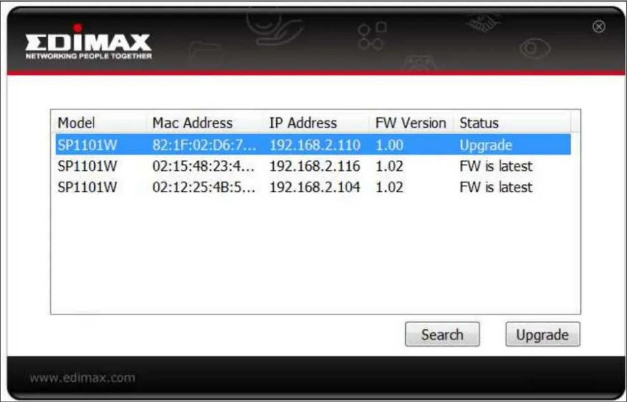 Edimax SP-1101W - III-9 Firmware aktualisieren - 1