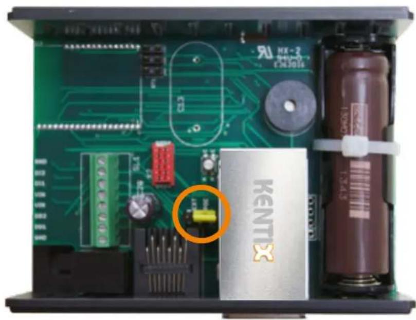 Kentix KMS-RF - Change power supply from PoE to external - 1