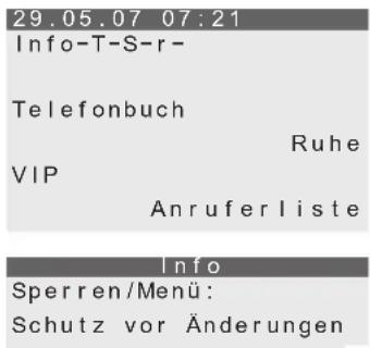 Bintec-elmeg CS410 - Displayanzeigen über eingerichtete Leistungsmerkmale - 2