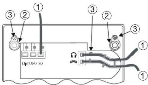 Bintec-elmeg CS410 - Vorbereiten der Installation (siehe Bild) - 1