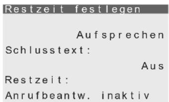 Bintec-elmeg CS410 - Restzeit einrichten - 1