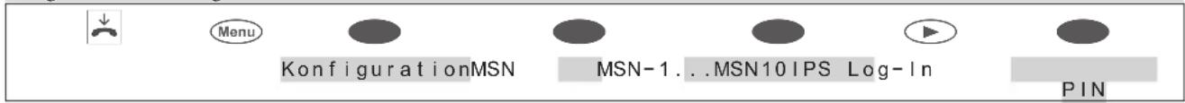 Bintec-elmeg CS410 - Eingabe der IPS Log-In PIN - 1