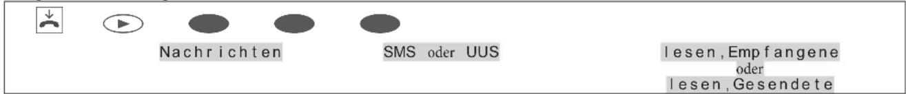 Bintec-elmeg CS410 - Empfangene oder gesendete Textnachrichten ansehen - 1