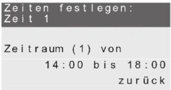 Bintec-elmeg CS410 - Zeiten festlegen - 5