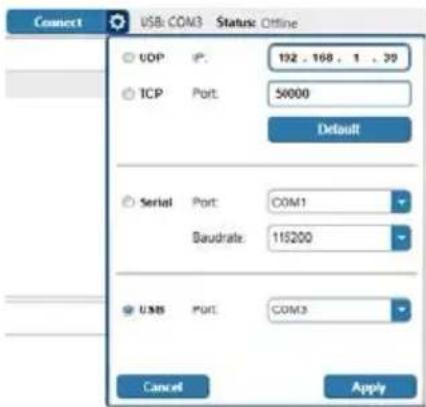 Kramer RC-74DL - Retrieving the RC-74DL Current IP Address - 1