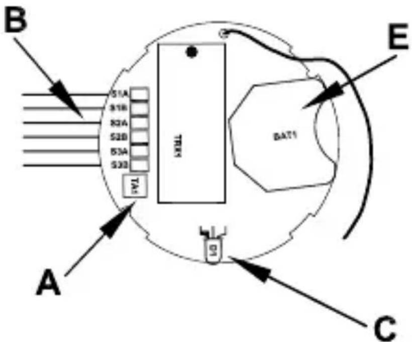 Homematic IP HM-SwI-3-FM - Batterien einlegen - 2