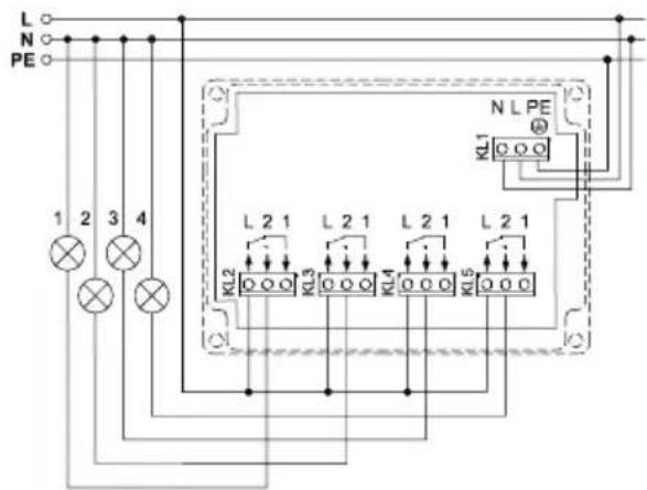 Homematic IP HM-LC-Sw4-SM - Installation - 2
