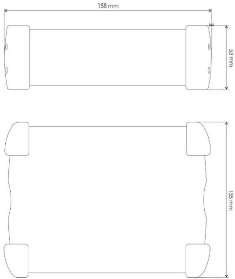 DAP-Audio SDI-202 - Dimensions - 1