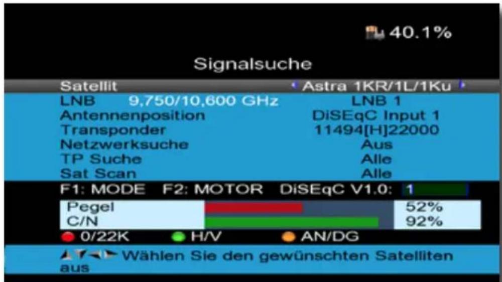 Telestar SATPLUS 2 - Hinweis: - 1