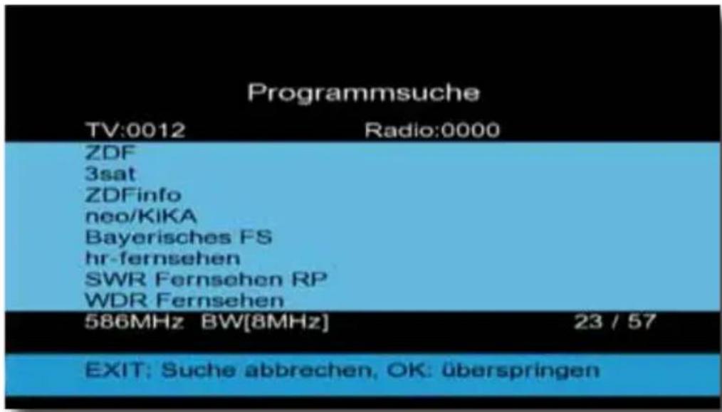 Telestar SATPLUS 2 - Hinweis: Akkustische Signalpegel Kontrolle ausschalten - 3