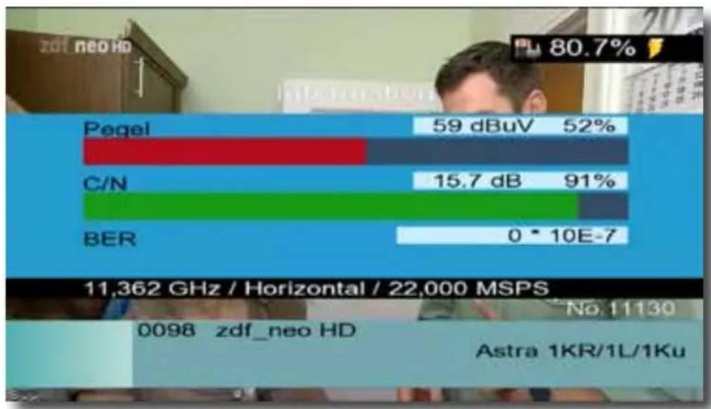 Telestar SATPLUS 2 - Messung - 1