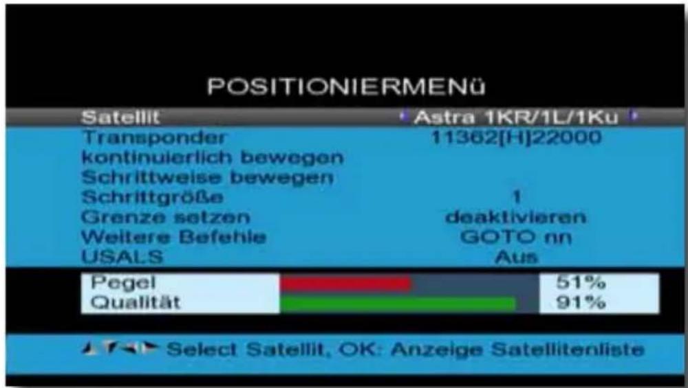 Telestar SATPLUS 2 - Steuerung über USALS - 1