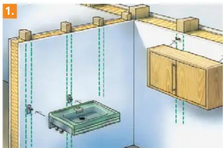Laserliner 080.965A - Universelles Ortungsgerät für Holz, Metall, Kupfer, Eisen und spannungsführende Leitungen - 1