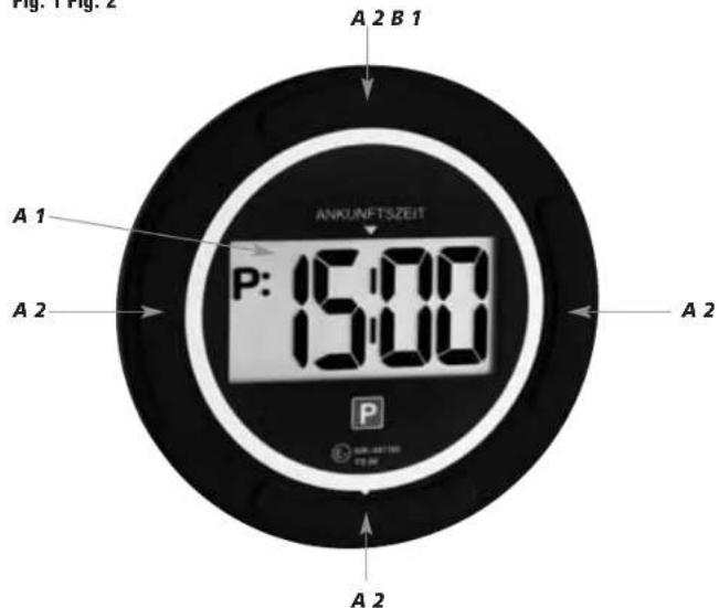 Fig. 1 Fig. 2 A 2 B 1 ANKUNETSZEIT P: 15:00 A 1 A 2 A 2 P