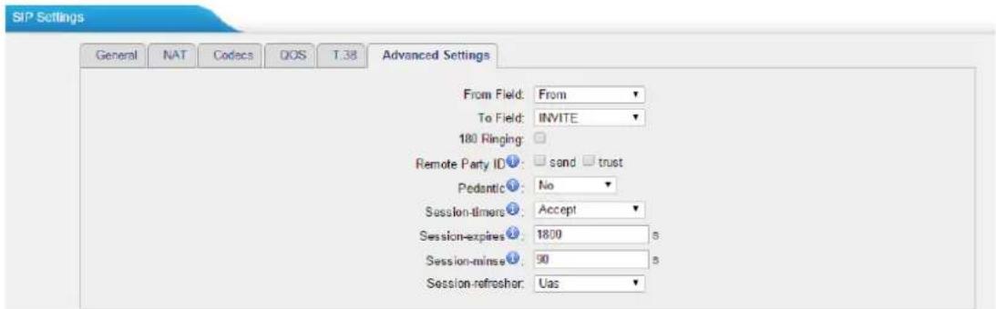 TIPTEL TB400 - 6) Advanced Settings - 1