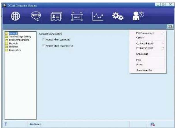 D-LINK DWM-157 - Show Menu Bar (Menüleiste ein-/ausblenden) - 1