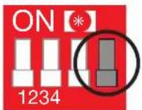 WyreStorm TX-POH-100 - NOTE EDID Switches that are marked in grey indicate the switch can be in any position. - 1