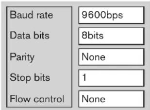 WyreStorm TX-POH-100 - RS232 Setting - 3