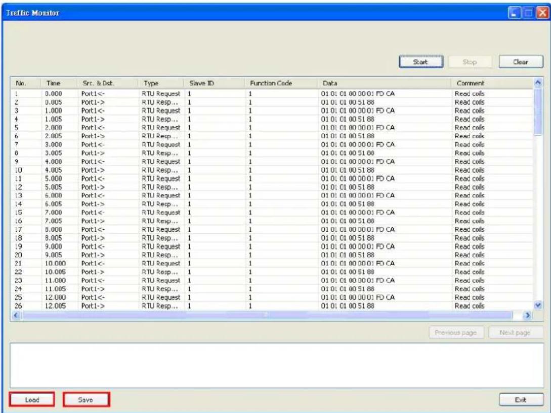 Moxa 4101-MB-PBS - Save Log to File - 1