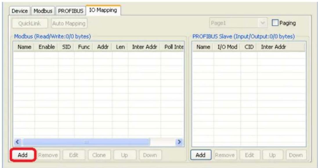 Moxa 4101-MB-PBS - IO Mapping Setup - 2