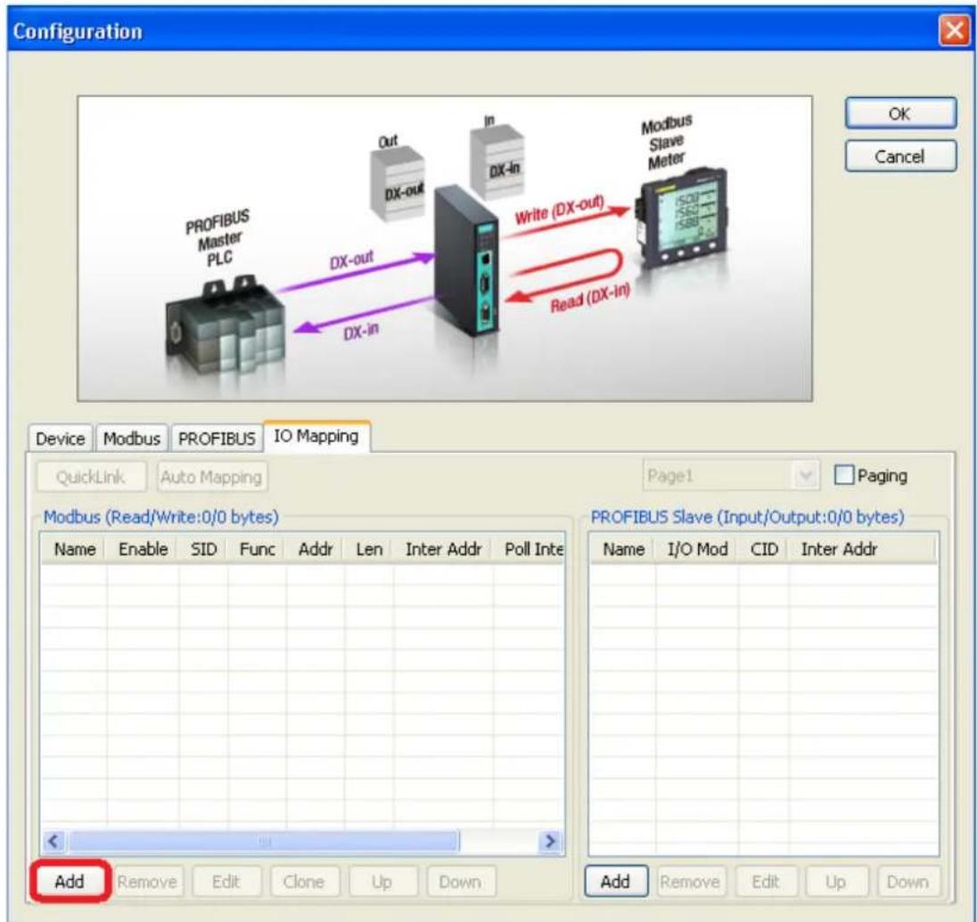 Moxa 4101-MB-PBS - IO Mapping Setup - 1