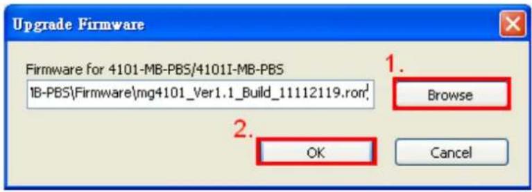 Moxa 4101-MB-PBS - Upgrading Firmware - 2