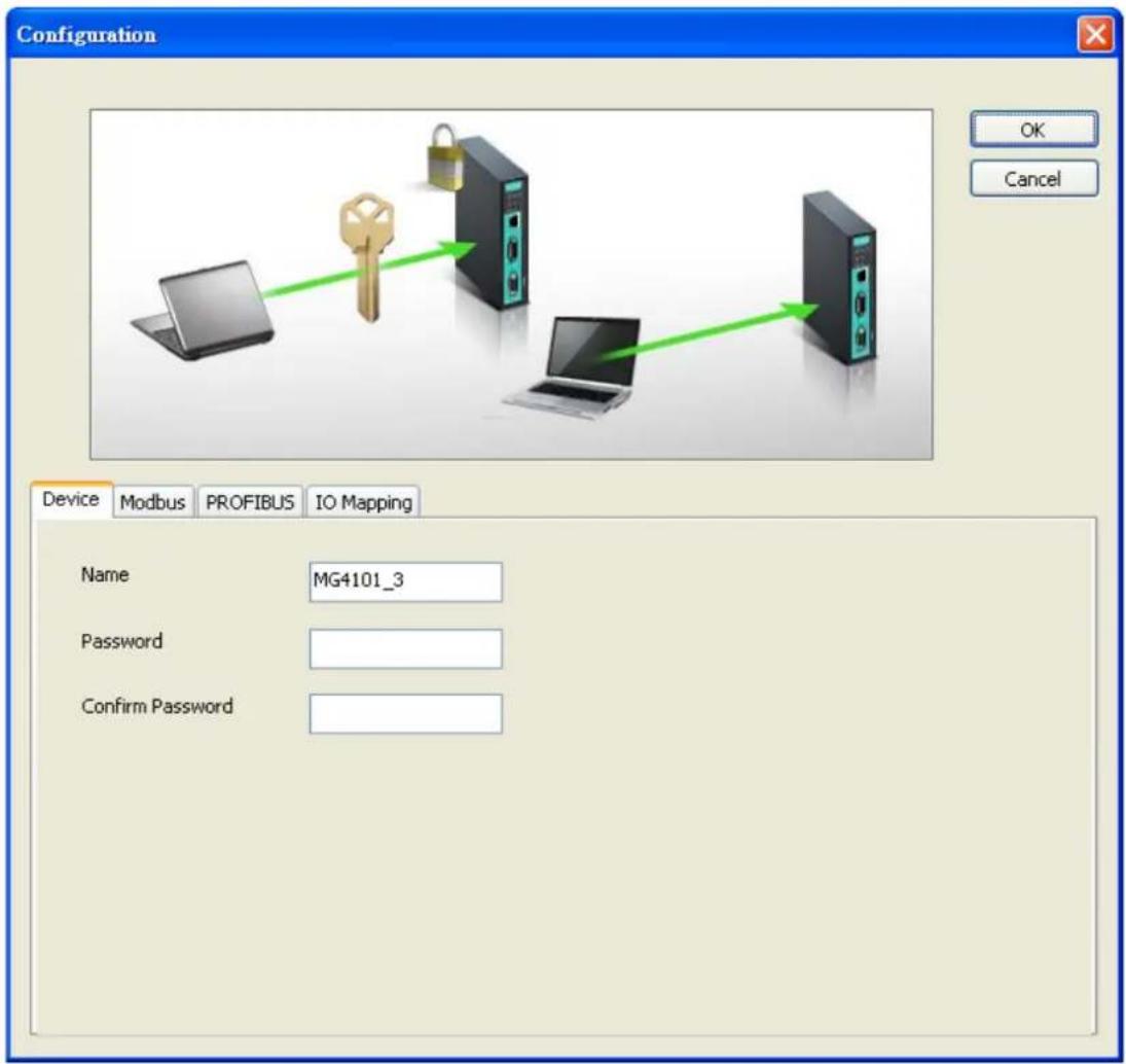 Moxa 4101-MB-PBS - Configure Device - 1