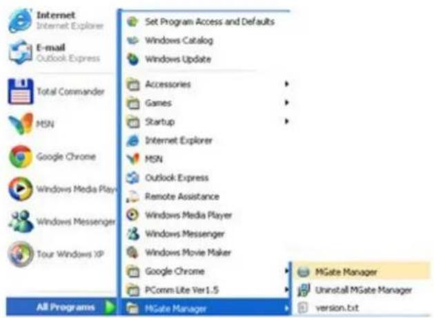 Moxa 4101-MB-PBS - Starting MGate Manager - 1
