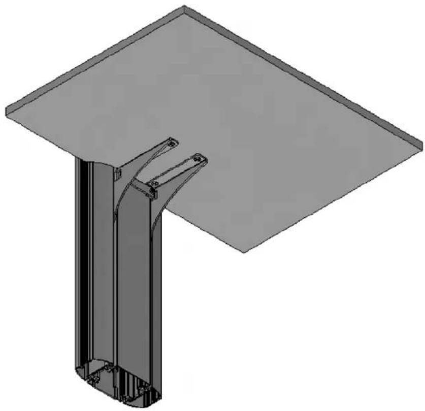 SMS Smart Media Solutions PD300005-P1 - WITH BRACKET CONSOLE - 1