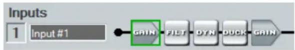 Extron DMP 44 LC - Line Input Signal Chain - 1