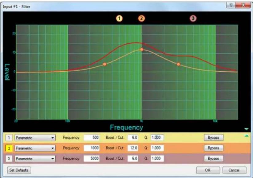 Extron DMP 44 LC - Parametric (equalizer) filters - 2