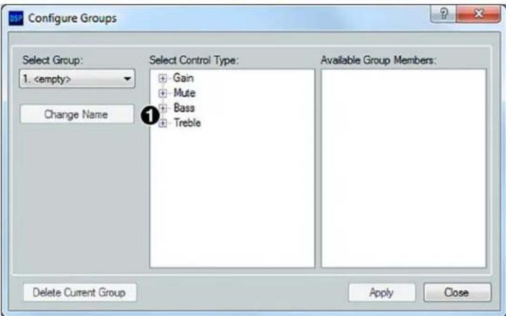 Extron DMP 44 LC - Configuring Bass and Treble groups - 5