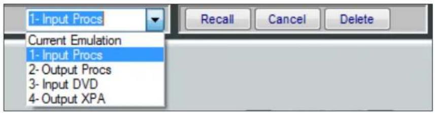 Extron DMP 44 LC - Managing Presets - 1