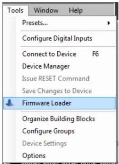 Extron DMP 44 LC - Updating the Firmware - 1