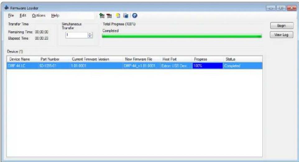 Extron DMP 44 LC - Updating the Firmware - 5