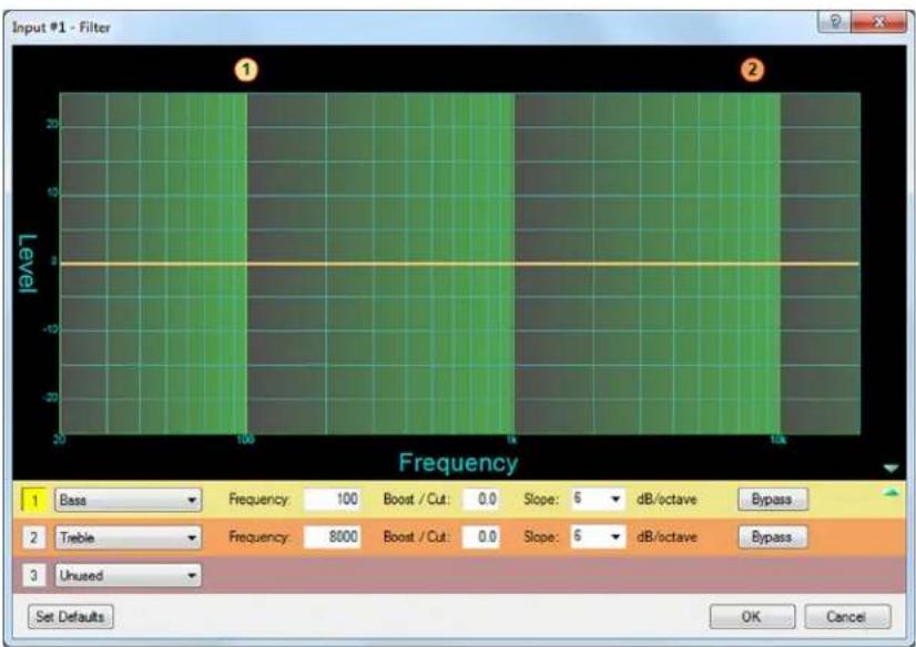 Extron DMP 44 LC - Configuring Bass and Treble groups - 3