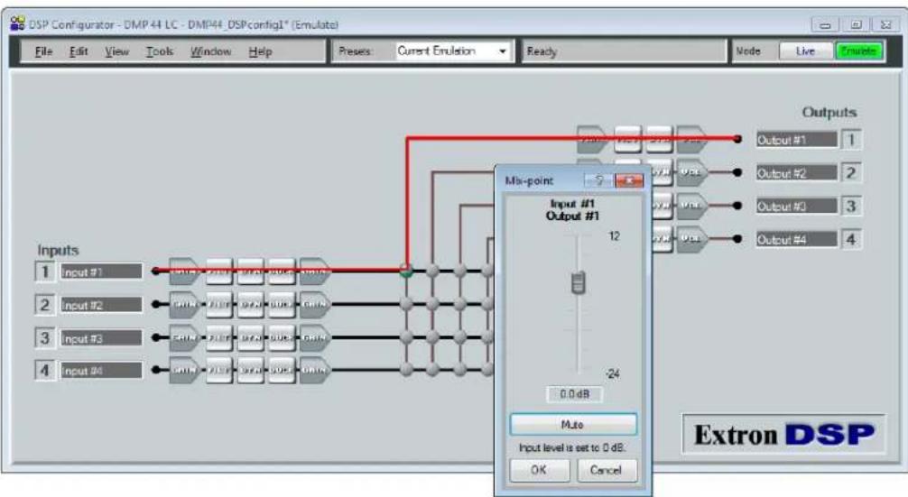 Extron DMP 44 LC - Mix-point configuration examples - 1