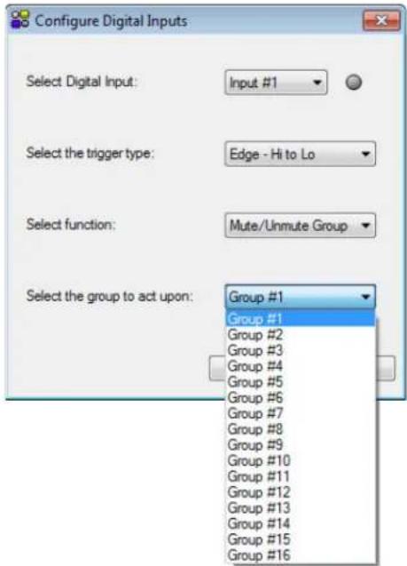 Extron DMP 44 LC - Configuring the Digital Input Ports - 5