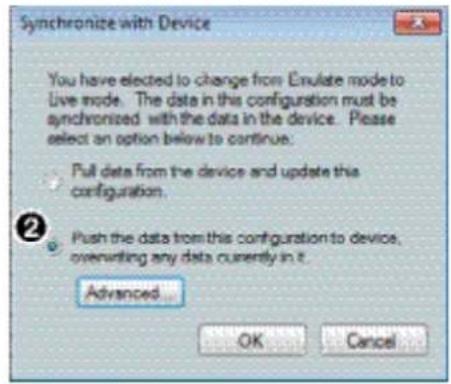 Extron DMP 44 LC - Pulling or Pushing a Configuration and Switching to Live Mode - 3
