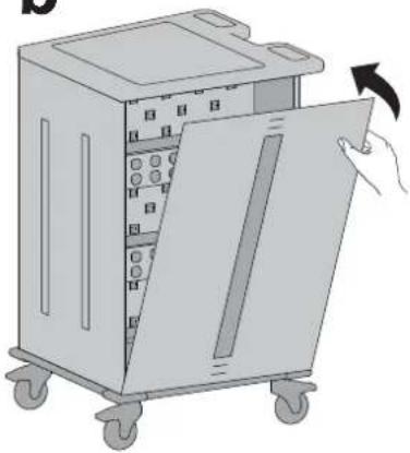 Ergotron YES40 - Replace the back panel. - 3