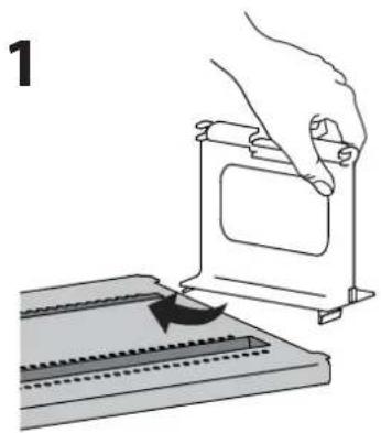 Ergotron YES40 - How to Replace Dividers - 1