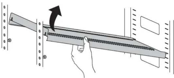 Ergotron YES40 - How to Adjust Shelf Height - 3
