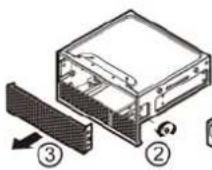 Chenbro Micom RM24100-L - Installing 5.25" ODD - 2