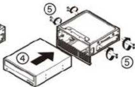 Chenbro Micom RM24100-L - Installing 5.25" ODD - 3