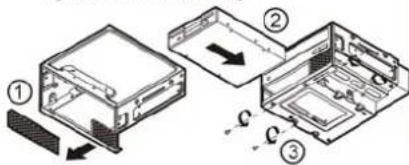 Chenbro Micom RM24200-L2 - Installing FDD - 1